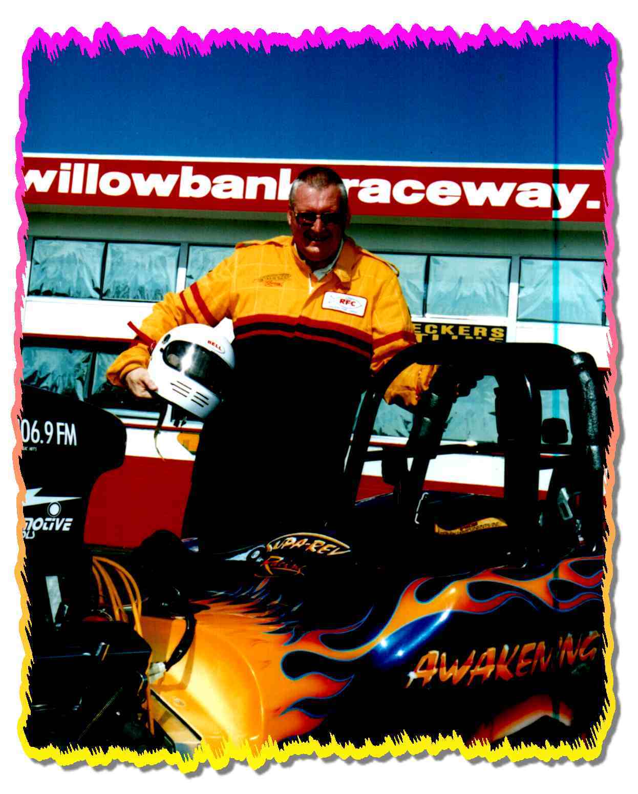 Steve at Willowbank Raceway